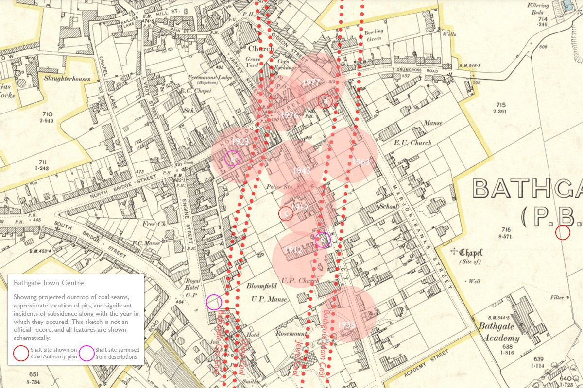 Bathgate mining map 1