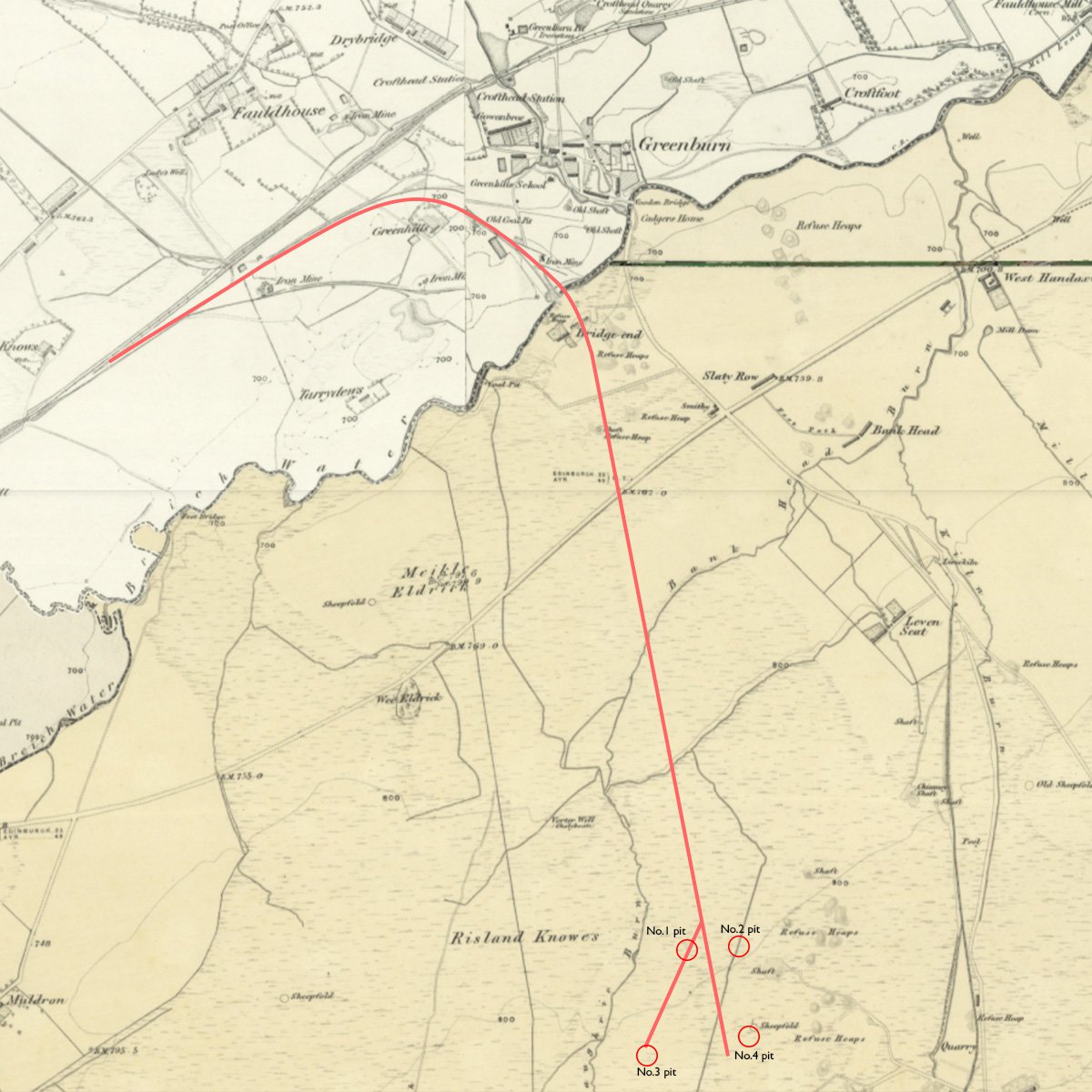 Handaxwood tramway 1855