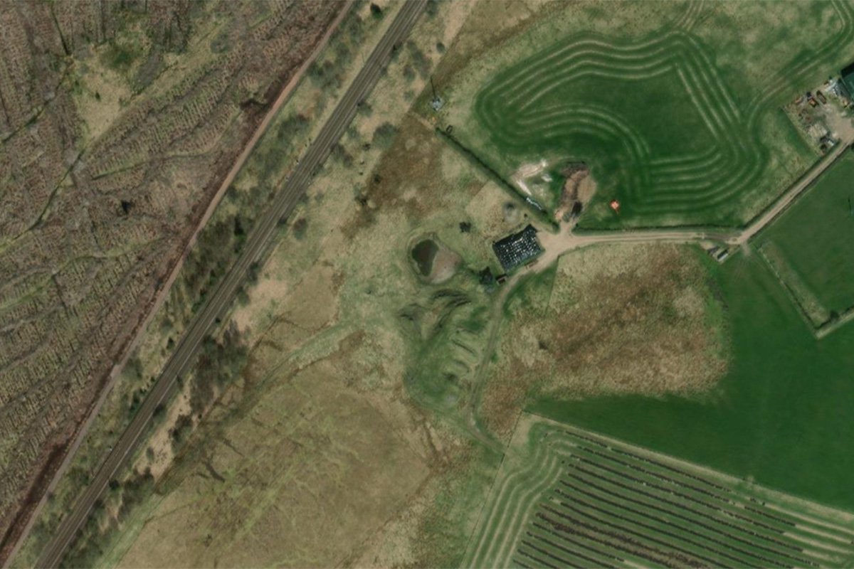 North Cobbinshaw lime aerial