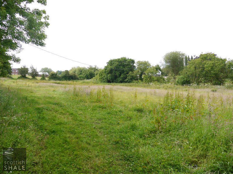 Hope oil works, works site on north side of the railway. June 2014