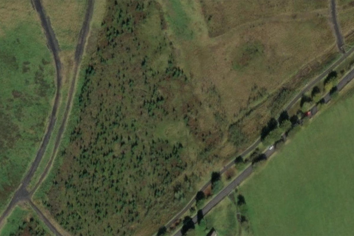 Stonehead mine aerial