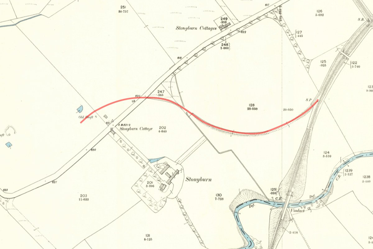 Stoneyburn 2 railway