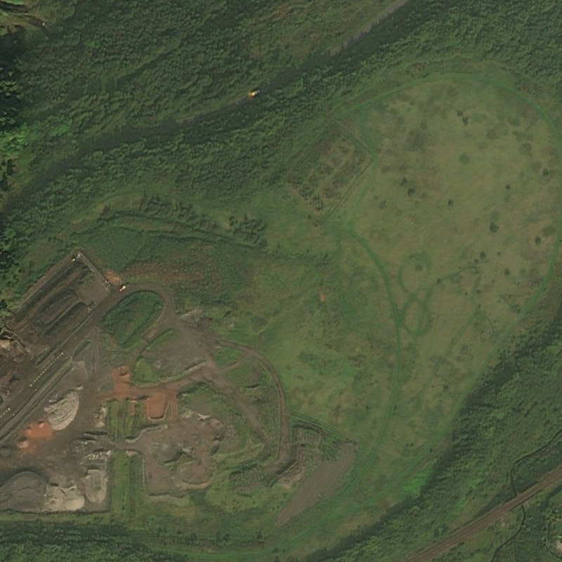 Addiewell No.18 Coal Mine - Aerial, courtesy National Library of Scotland