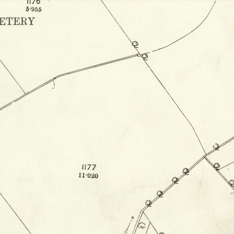 Burngrange No.1 & 2 Pits - 25" OS map c.1897, courtesy National Library of Scotland