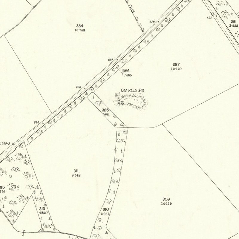 Baads No.22 Pit - 25" OS map c.1897, courtesy National Library of Scotland