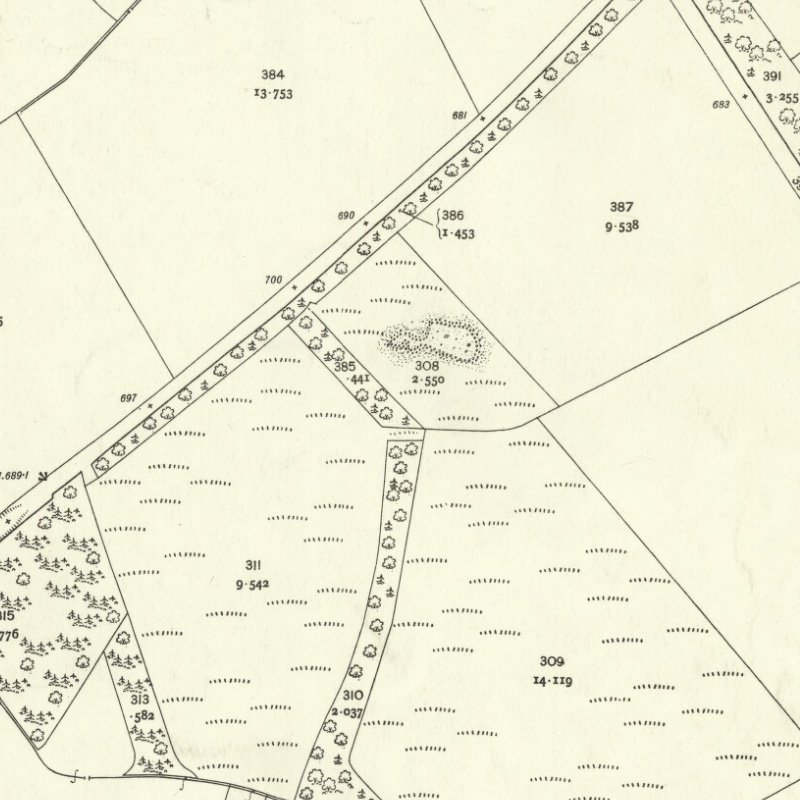 Baads No.22 Pit - 25" OS map c.1907, courtesy National Library of Scotland