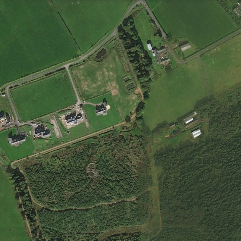 Baads No.42 Coal Mine - Aerial, courtesy National Library of Scotland