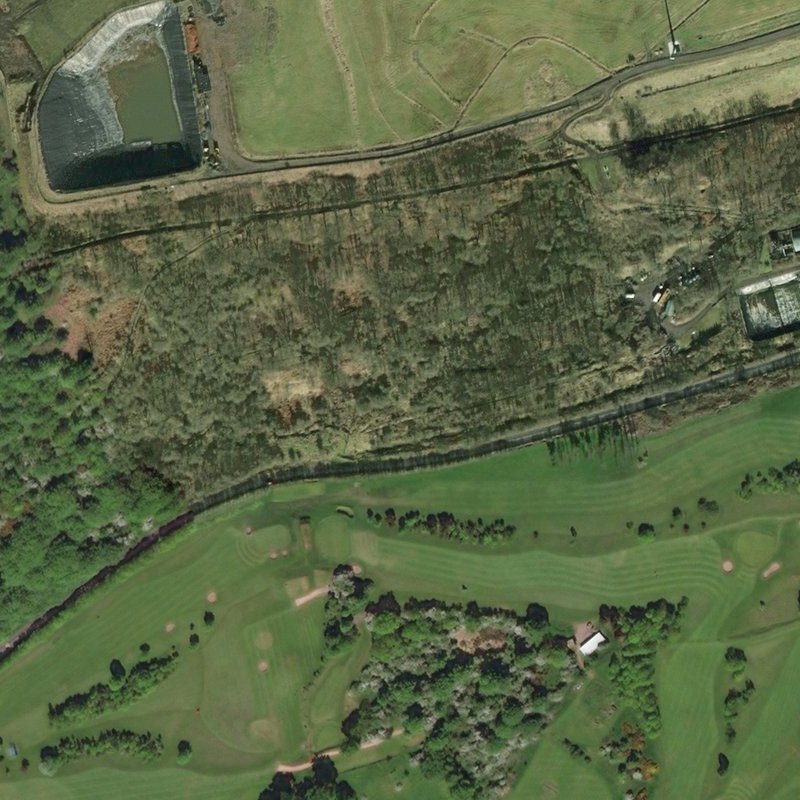 Burntisland No.1 Mine - Aerial, courtesy National Library of Scotland