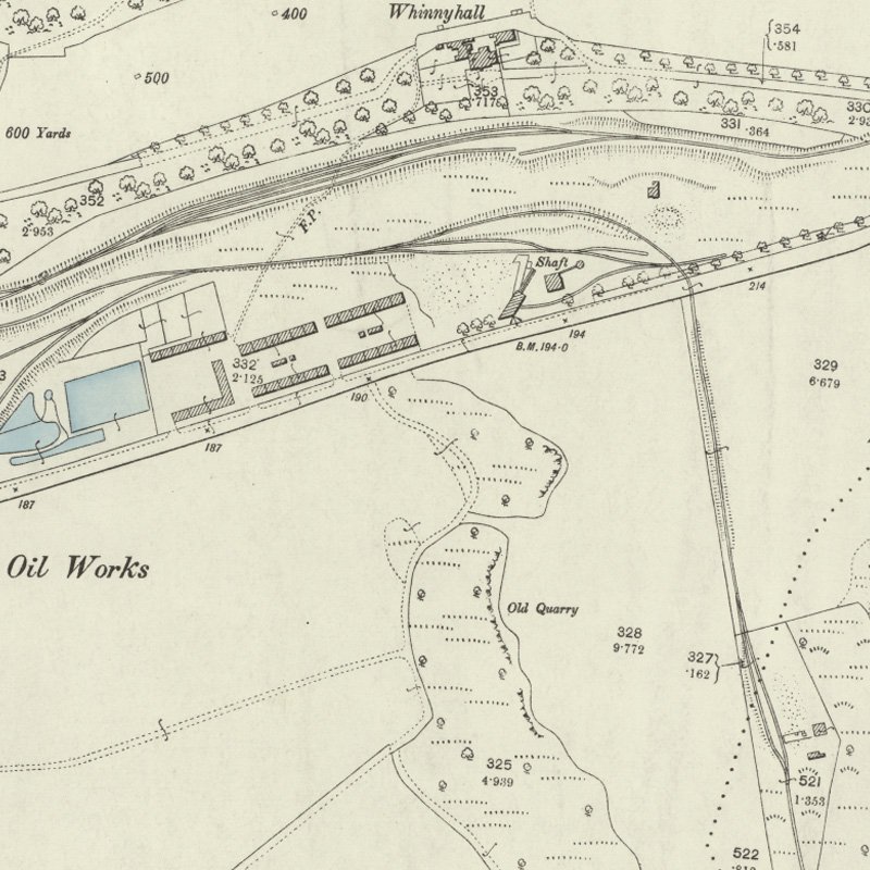 Burntisland No.3 Mine - 25" OS map c.1895, courtesy National Library of Scotland