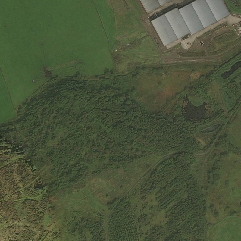 Boghall No.4 Pit - Aerial, courtesy National Library of Scotland