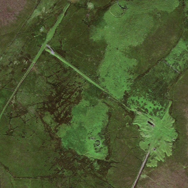 Cobbinshaw South No.28 Mine - Aerial, courtesy National Library of Scotland