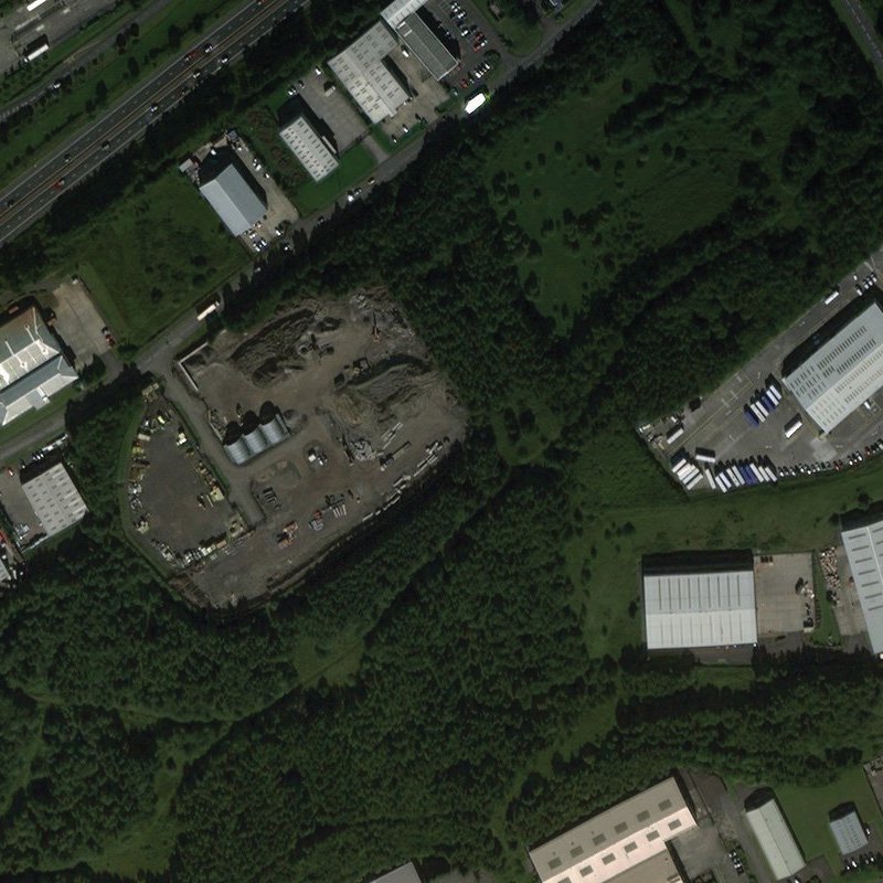 Deans No.3 Mine & Quarry (W.L.O.C.) - Aerial, courtesy National Library of Scotland