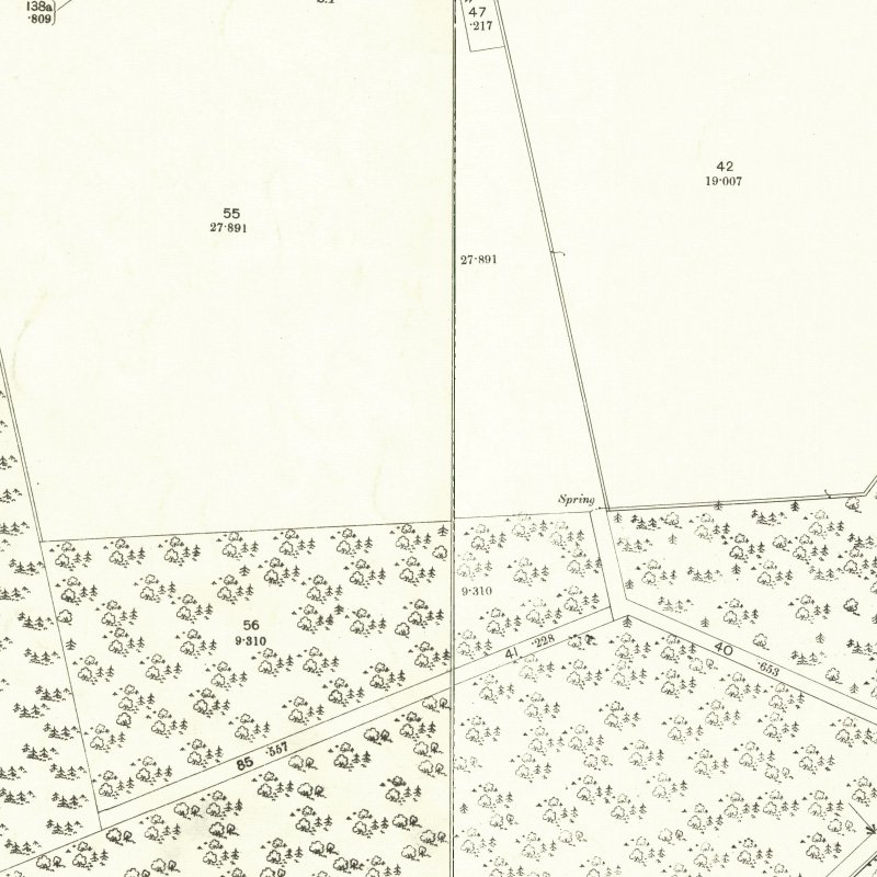 Drumshoreland Muir Pit - 25" OS map c.1897, courtesy National Library of Scotland