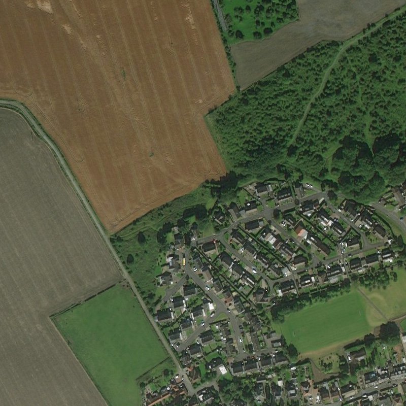 Forkneuk No.9 & 10 Pits - Aerial, courtesy National Library of Scotland