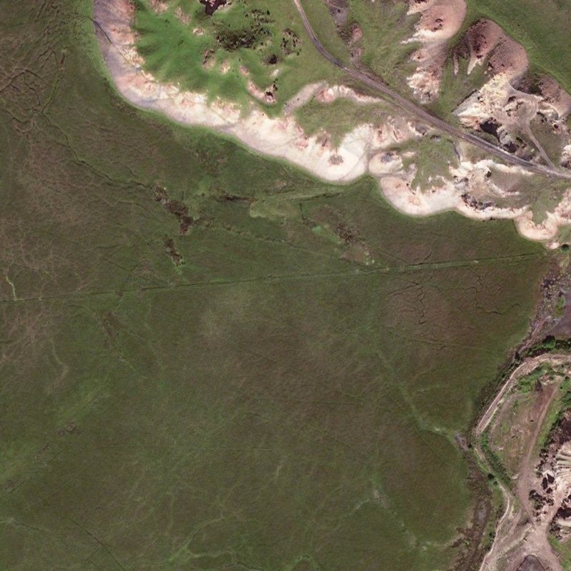 Greenfield No.3 Mine - Aerial, courtesy National Library of Scotland