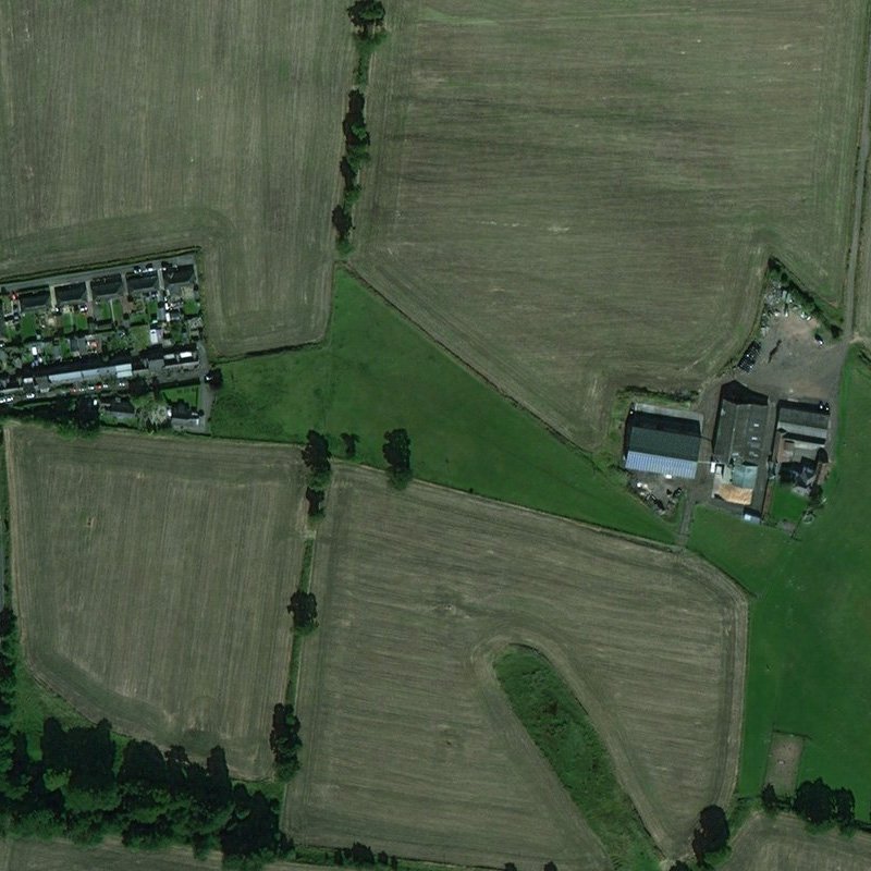 Hopetoun No.35 (Threemiletown) Pit - Aerial, courtesy National Library of Scotland