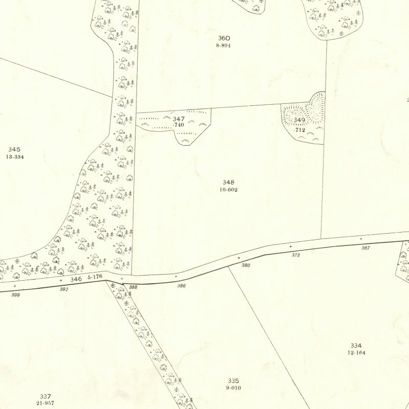 Hillend Coal Pit - 25" OS map c.1897, courtesy National Library of Scotland