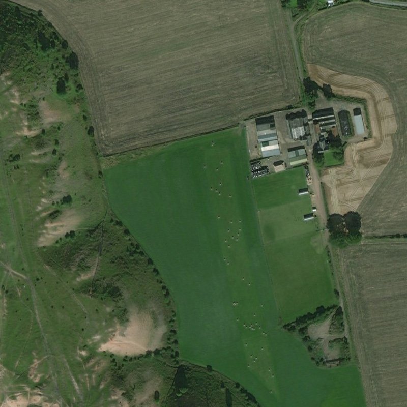 Hopetoun No.3 Mine - Aerial, courtesy National Library of Scotland