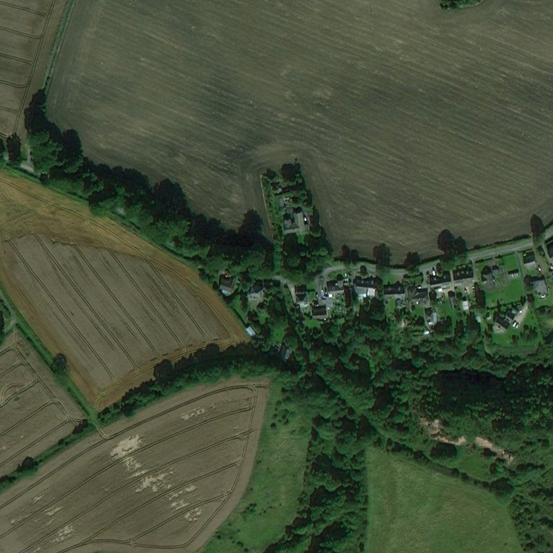Hopetoun No.5 Pit - Aerial, courtesy National Library of Scotland