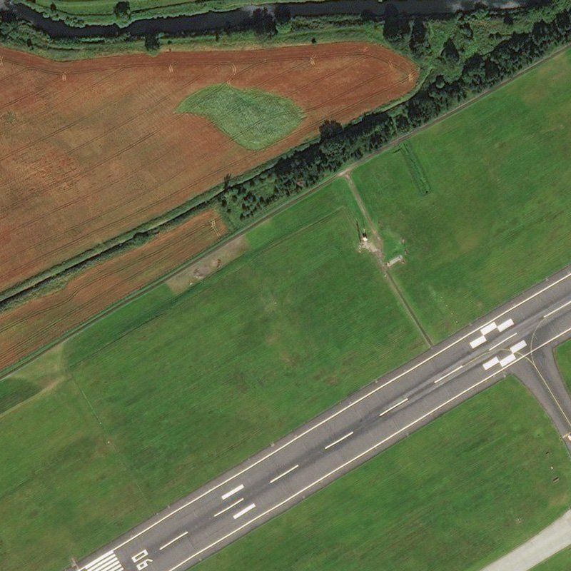 Ingliston No.36 & 37 Pits - Aerial, courtesy National Library of Scotland