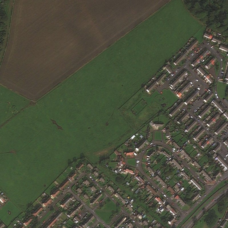 Limefield No.32 Mine - Aerial, courtesy National Library of Scotland
