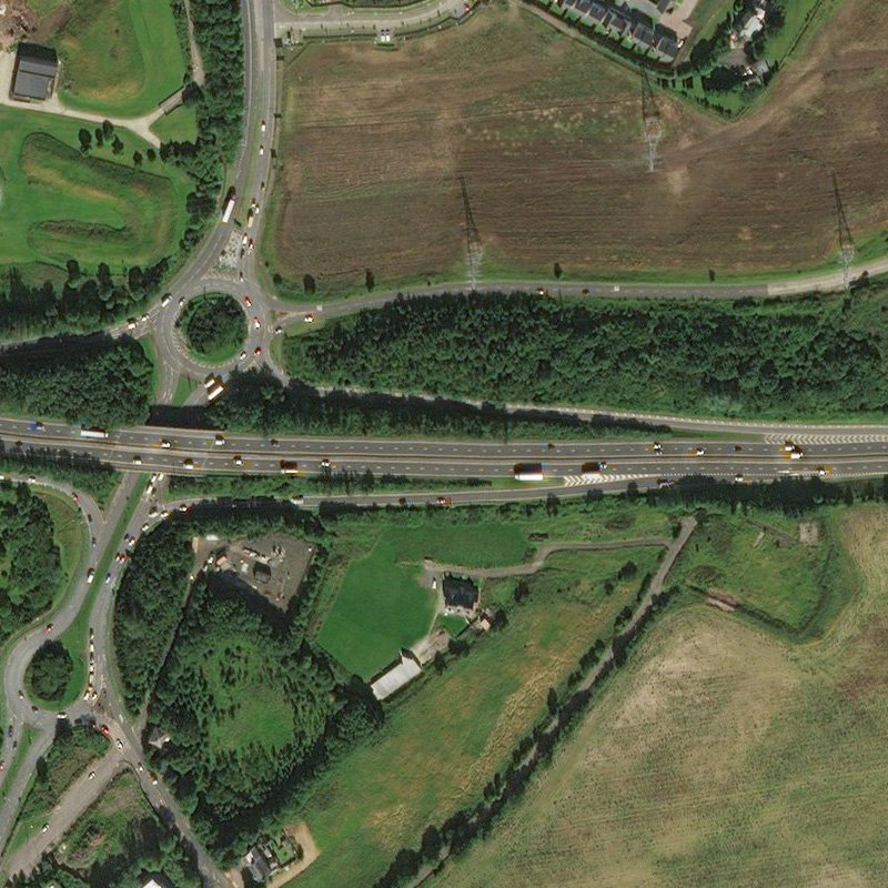 Mortonhall No.9 Mine - Aerial, courtesy National Library of Scotland