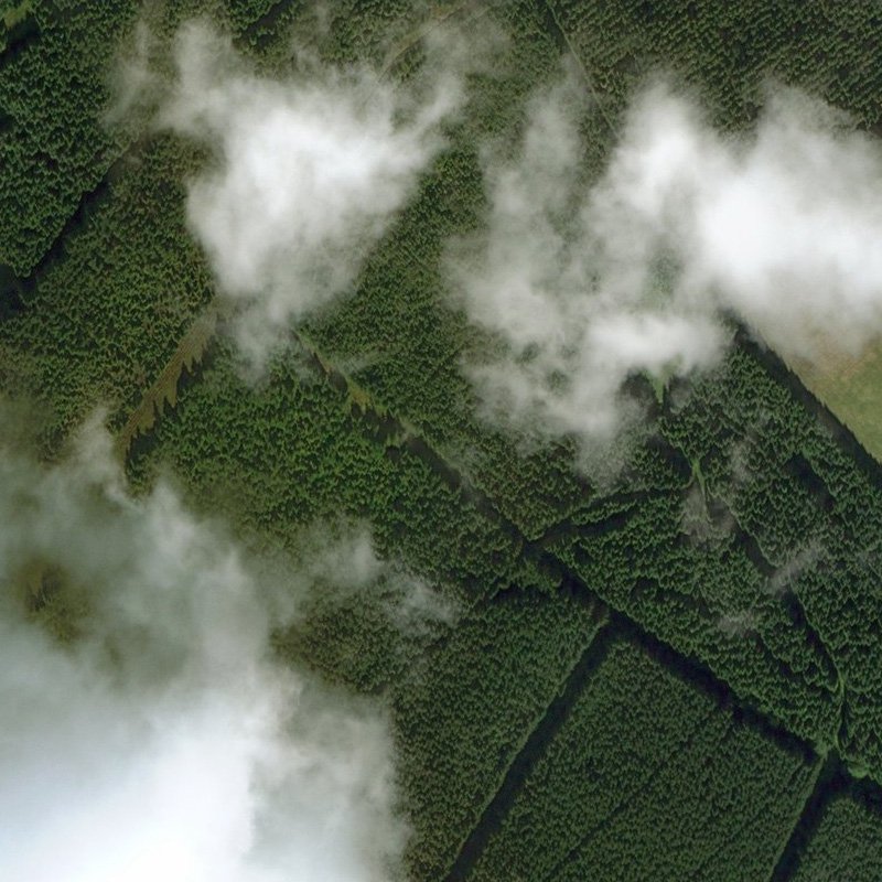 North Cobbinshaw Mine - Aerial, courtesy National Library of Scotland