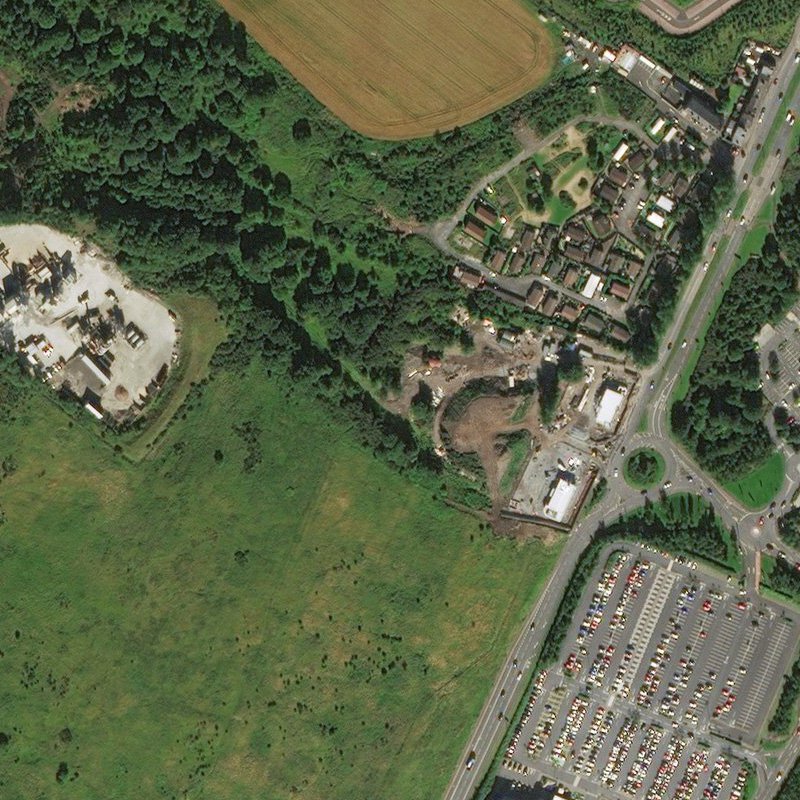 Pentland No.1 & 2 Mines - Aerial, courtesy National Library of Scotland
