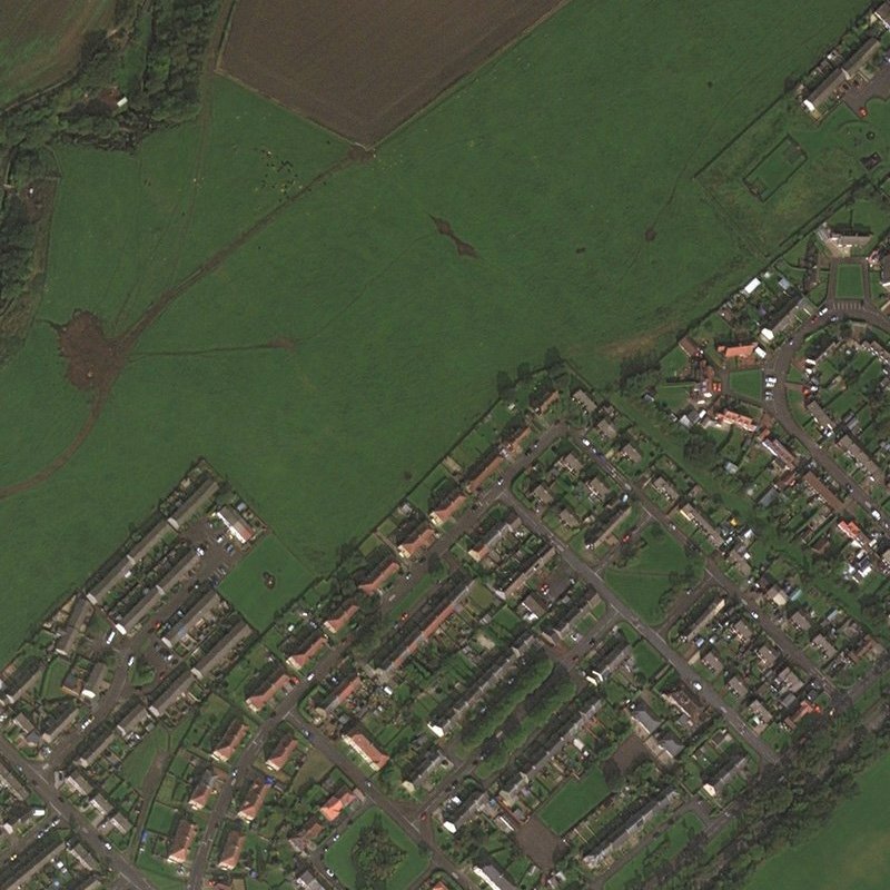 Polbeth No.31 Mine - Aerial, courtesy National Library of Scotland