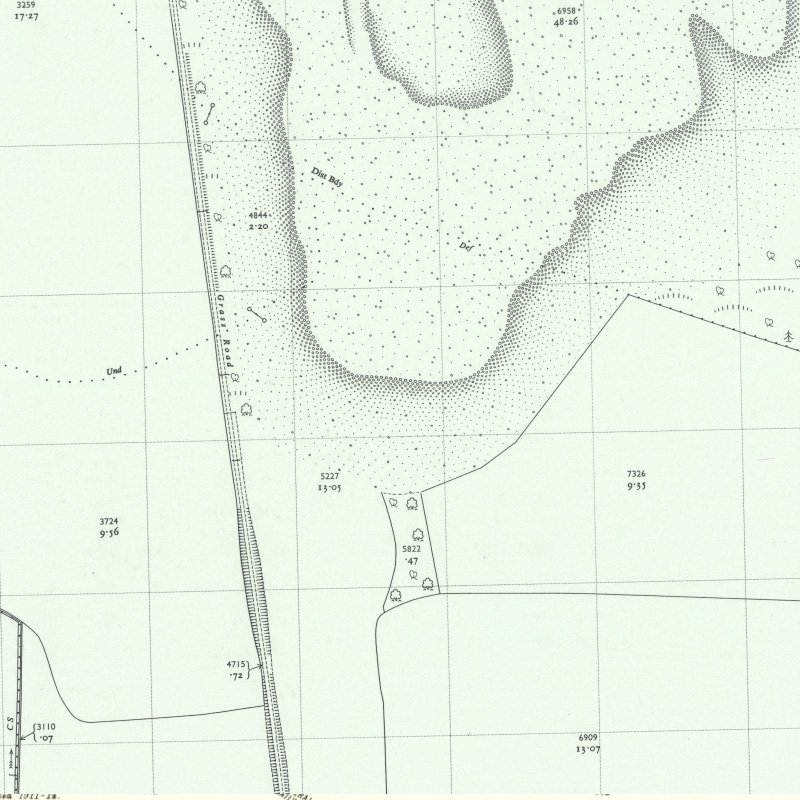 Philpstoun No.3 Mine - 1:2,500 OS map c.1955, courtesy National Library of Scotland