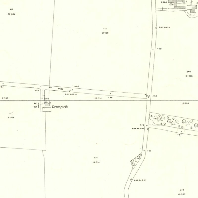 Philpstoun No.5 Mine - 25" OS map c.1916, courtesy National Library of Scotland