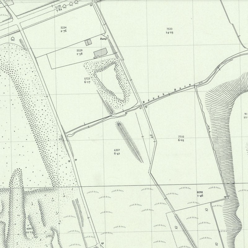 Stankards No.1 Pit - 1:2,500 OS map c.1955, courtesy National Library of Scotland