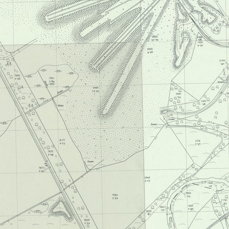 Westwood No.12 Pit - 1:2,500 OS map c.1955, courtesy National Library of Scotland