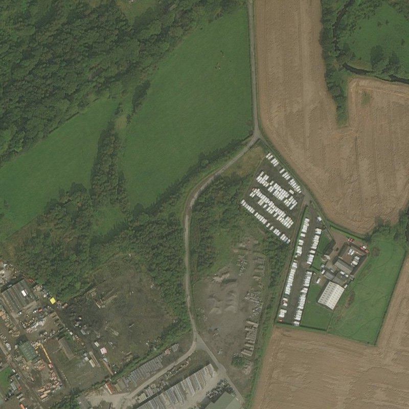 Westwood No.30 Pit - Aerial, courtesy National Library of Scotland