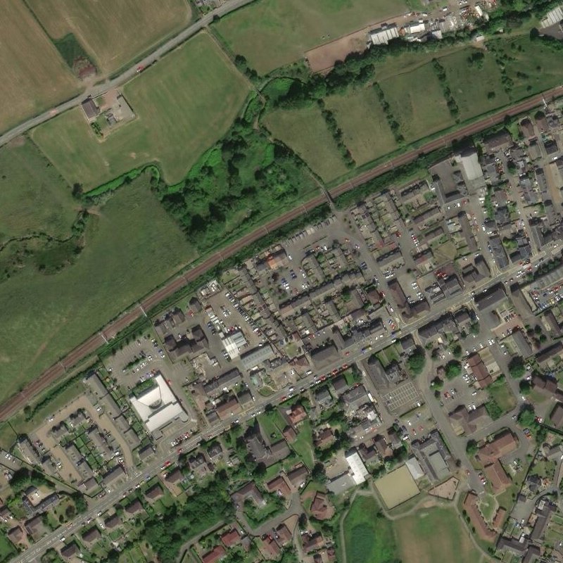 Happy Land - Aerial, courtesy National Library of Scotland