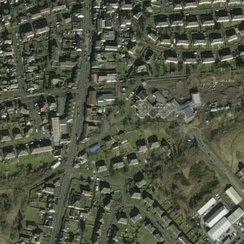 Armadale Oil Works - Aerial, courtesy National Library of Scotland