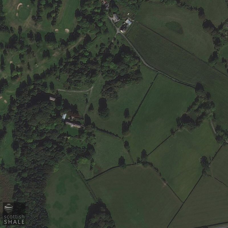 Coppa Park (Green's) Oil Works - Aerial, courtesy National Library of Scotland