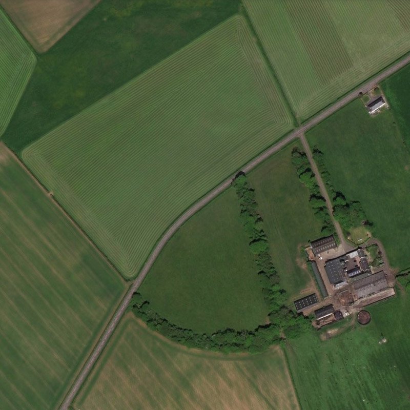 Craigie Oil Works - Aerial, courtesy National Library of Scotland