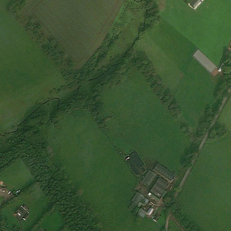 Hartwood Oil Works - Aerial, courtesy National Library of Scotland