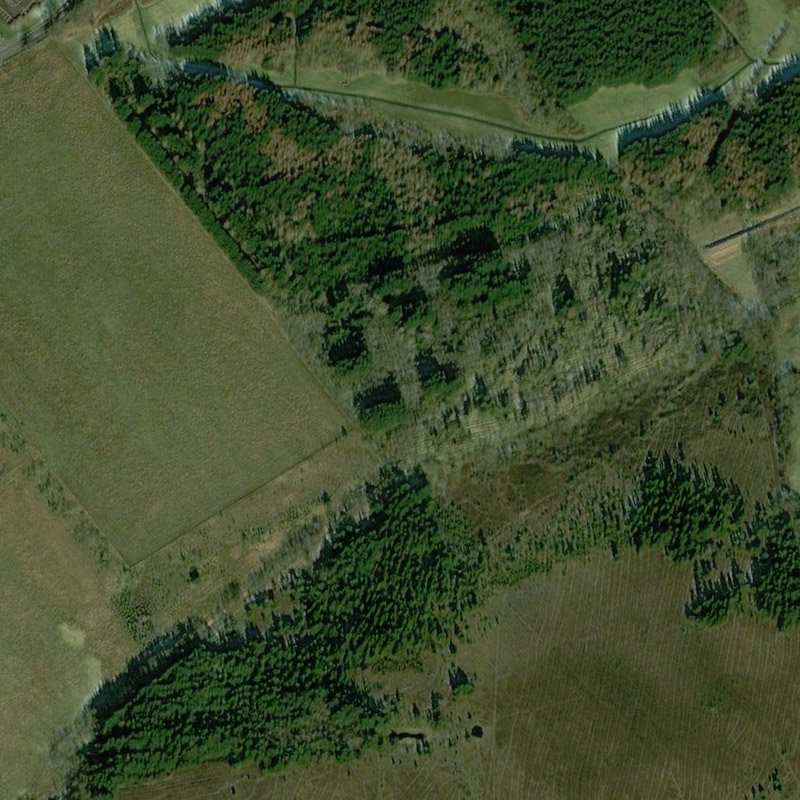 Hillhouseridge (aka Shotts) Oil Works - Aerial, courtesy National Library of Scotland