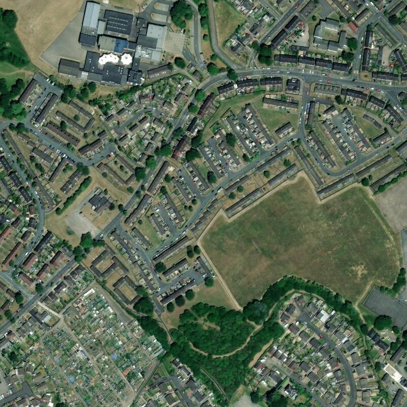 Longton Hall Oil Works, Aerial, courtesy National Library of Scotland