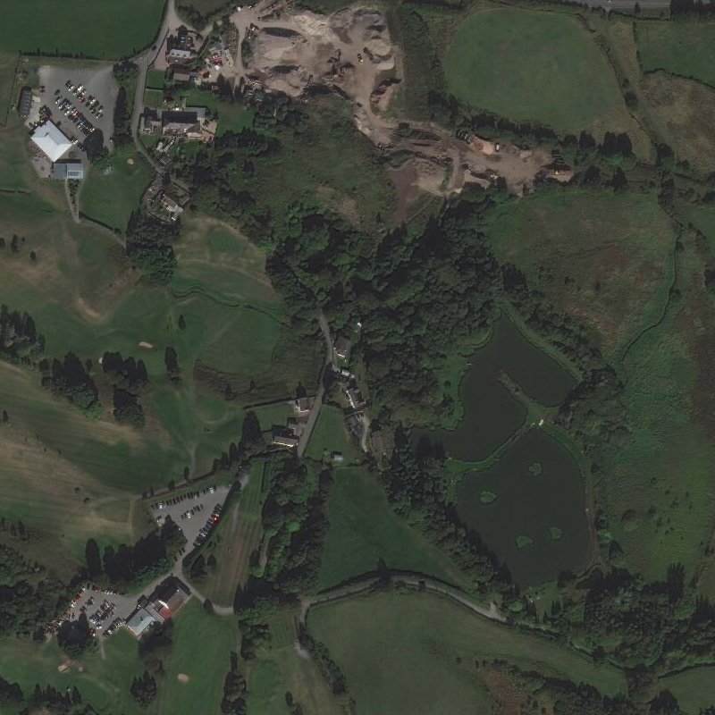Padeswood Minor Oil Works - Aerial, courtesy National Library of Scotland