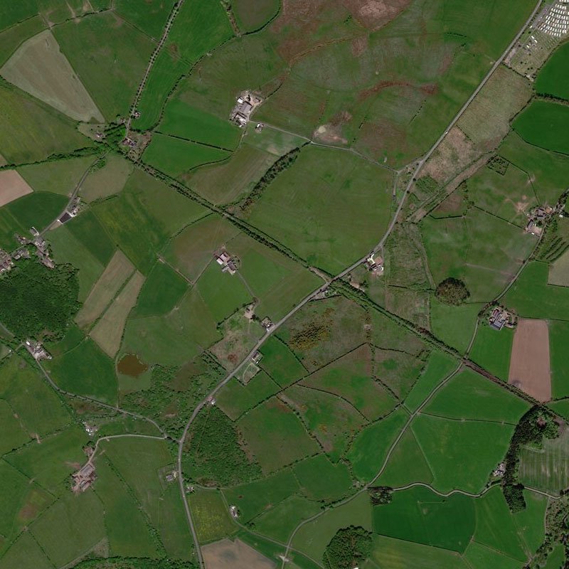 Patterton Oil Works - Aerial, courtesy National Library of Scotland