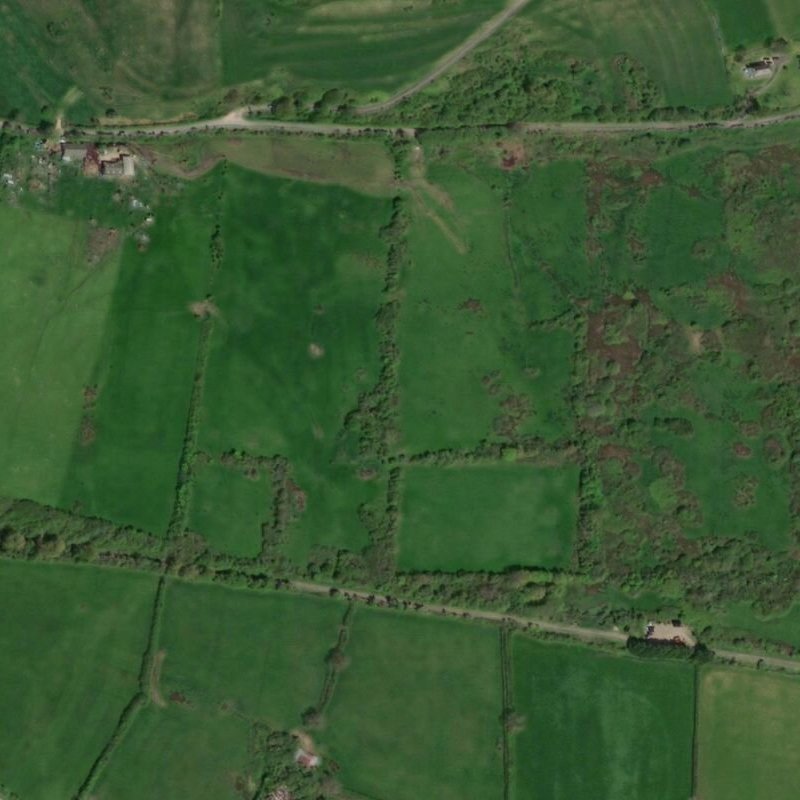 Portesham Shale Mines - Aerial, courtesy National Library of Scotland