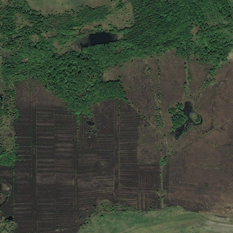 Rochsoles Oil Works - Aerial, courtesy National Library of Scotland