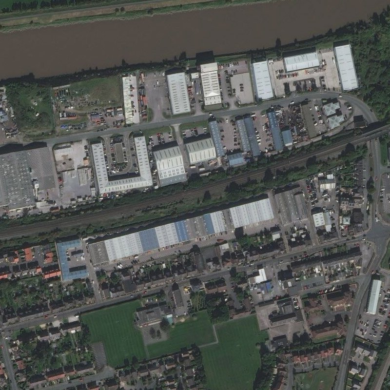 British Oil Works, Saltney - Aerial, courtesy National Library of Scotland