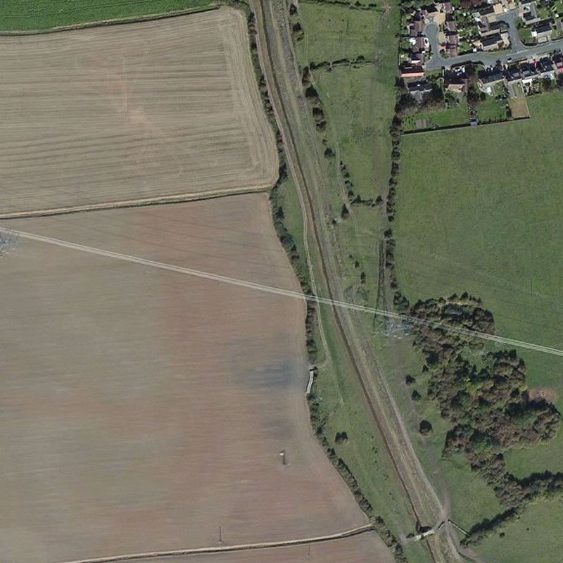 West Winch No.1 & 2 pits - Aerial, courtesy National Library of Scotland