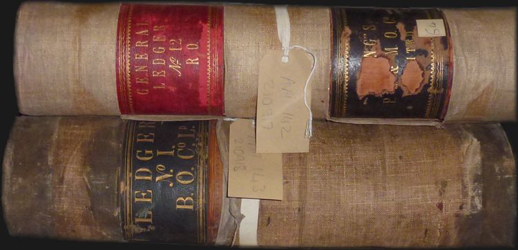 ledgers from the BP archive